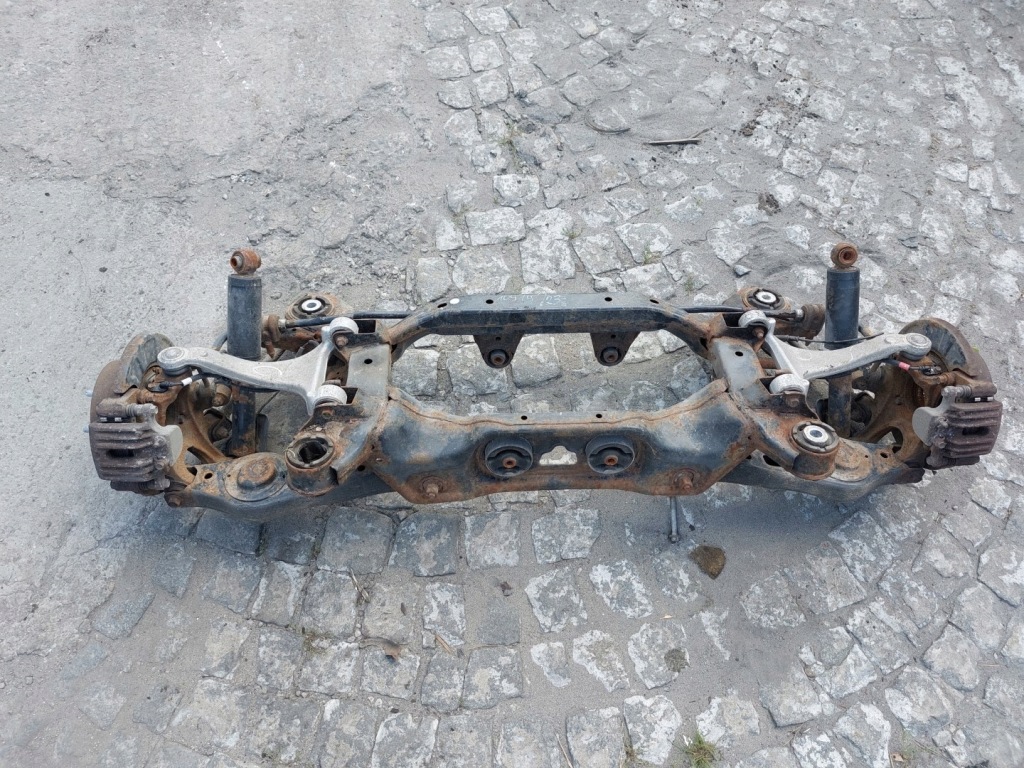 фото №11, Подвеска задние полный пружины oś балка hyundai santa fe ii 06-12 4x4