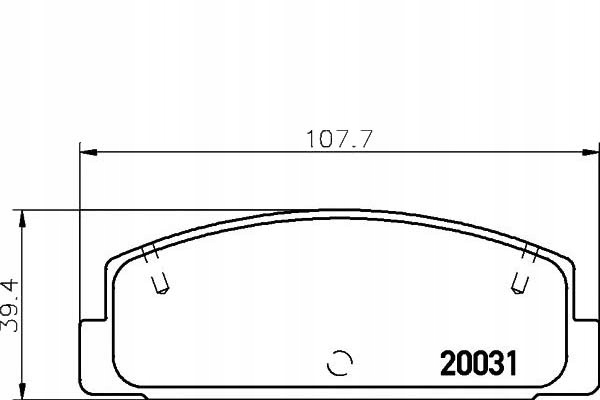фото №16, Textar гальмівні колодки ham. mazda 323 2003101