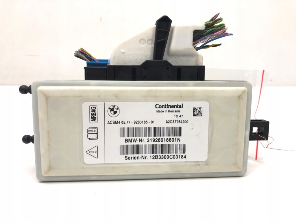 фото №1, Модуль блок керування подушка безпеки bmw 5 f10 9280186