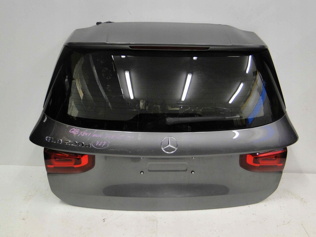 фото №12, Mercedes glb x247 247 кришка багажника задня багажника 787