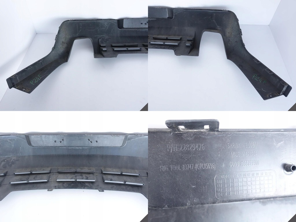 фото №12, Chevrolet camaro 2014 2015 спойлер диффузор задняя