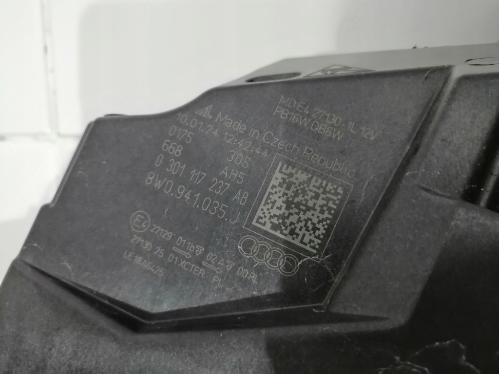 фото №11, Лампа левая передняя перед audi a4 s4 rs4 matrix led halmar 8415