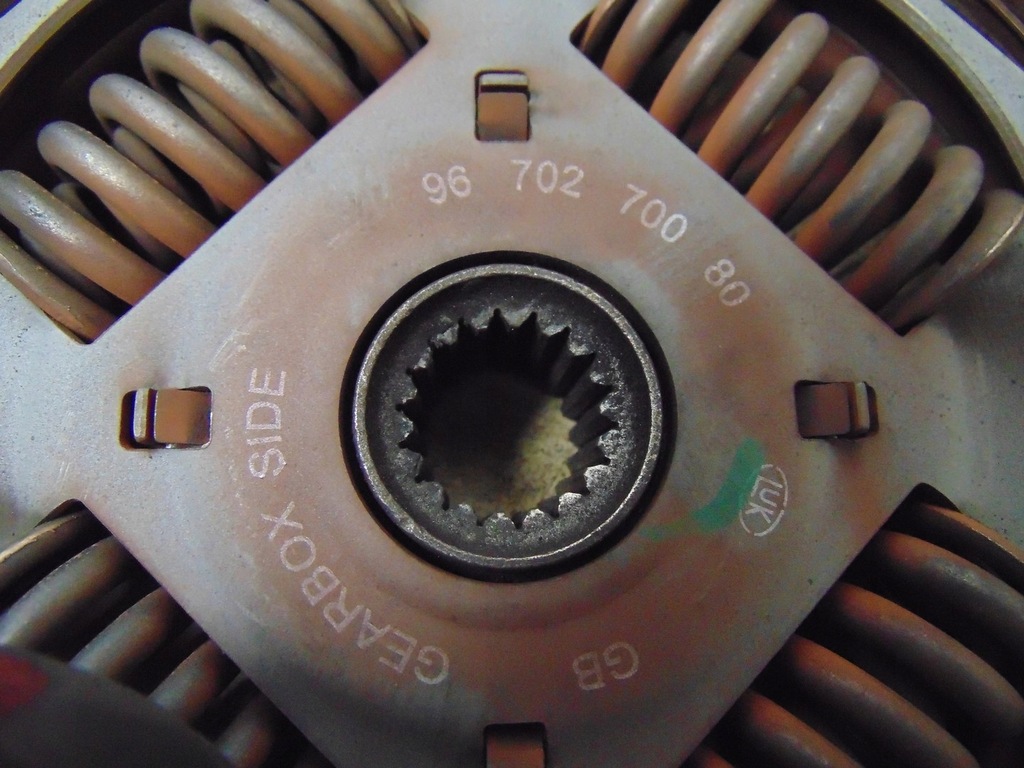 фото №15, Сцепление колесо жёсткий citroen jumpy ii 1.6 hdi 9639780480