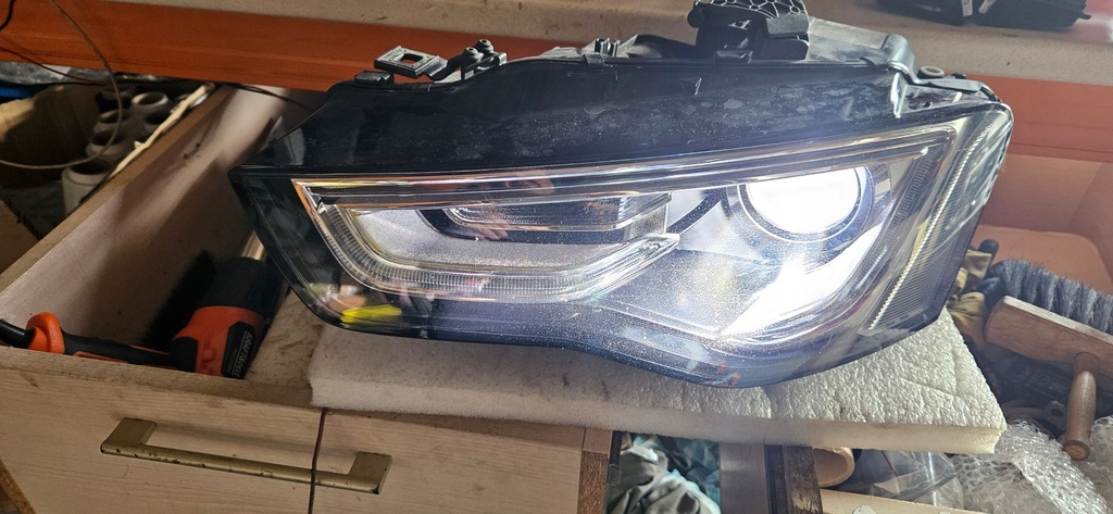 фото №13, 8t0941005c ideał! le kompletny ксенон led audi a5 s5 rs5 b8 2015r po рестайлинг