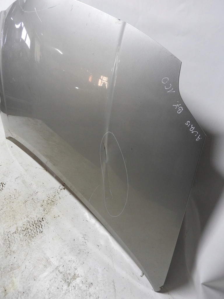 фото №5, Toyota auris i 5d 06-09 1c0 капот крышка двигателя