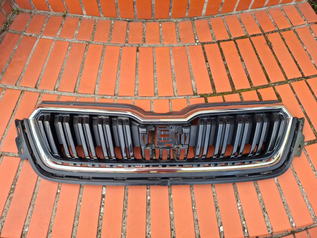 фото №1, Skoda kamiq 19- решётка радиатора решётка радиатора решётка защита pod радар оригинал