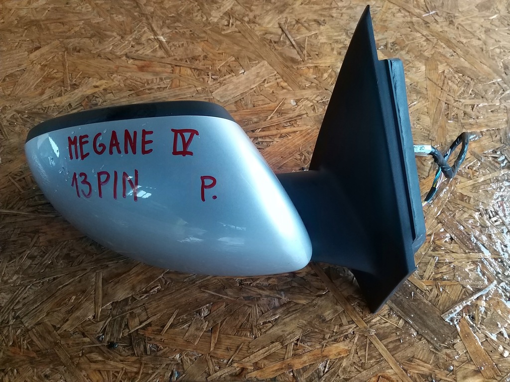 фото №1, Зеркало правое 13 pin renault megane iv