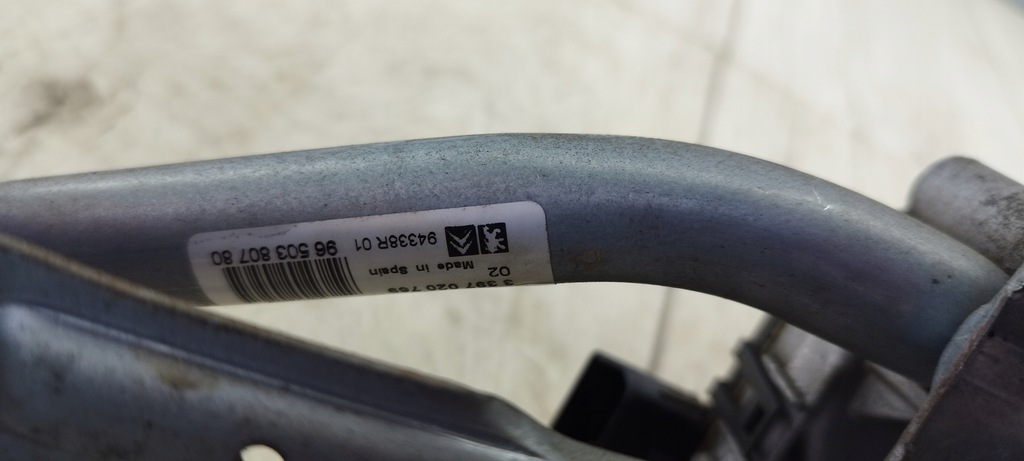 фото №5, Peugeot 207 механизм дворник перед