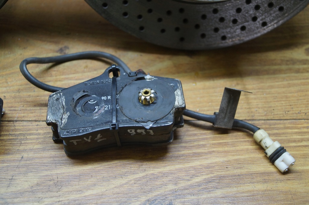 фото №6, Тормозные диски тормозные задняя porsche 911 997 3.6b 299mm