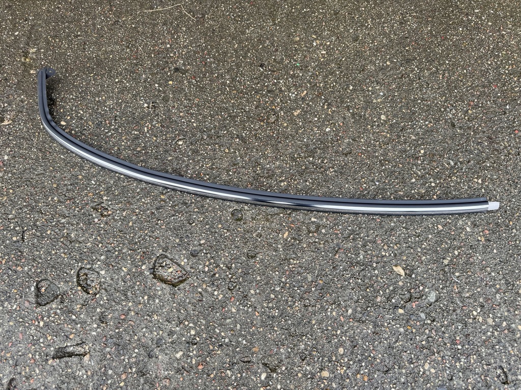 фото №1, Mini cooper r50 r52 r53 00- молдинг захист скло лобове хром передній правий