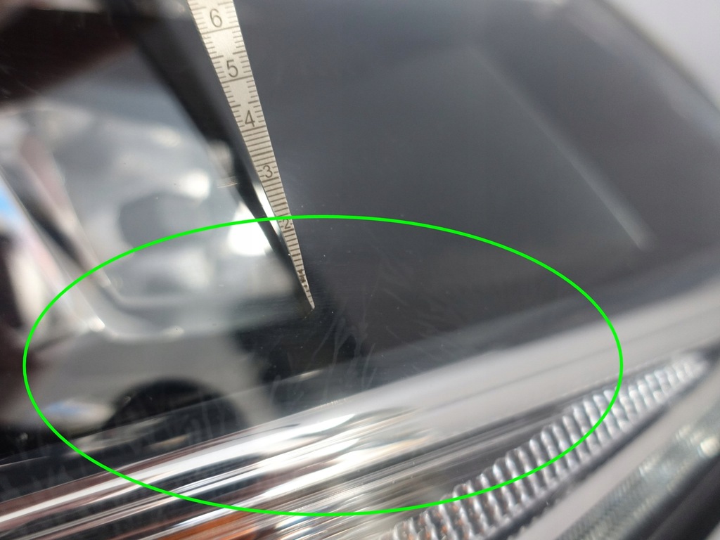 фото №10, Vw caddy 2k1 lift 15-20 лампа ксенон+ led права eu