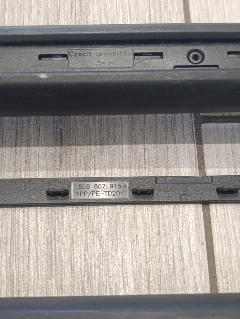 фото №7, #5l0867896#5l0867895# направляющая багажника задняя правая lub левая skoda yeti