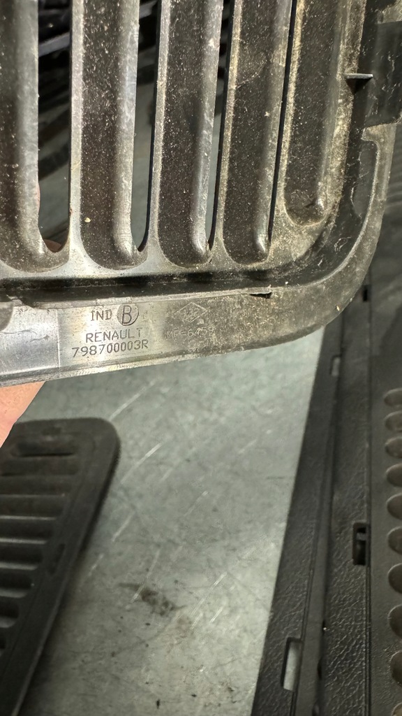 фото №6, Renault master opel movano iii решётка вентиляционная заглушка лампа кузов l/p