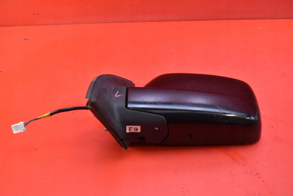 фото №8, Дзеркало ліва чорні eu 010621 nissan x-trail t30 lift 04-07 3 pin