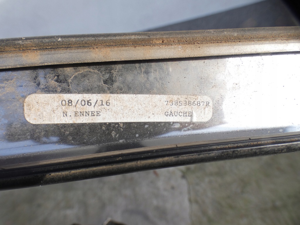 Renault espace 5 v молдинг дахова ліва права 738538687r 738528481r Зі Шроту