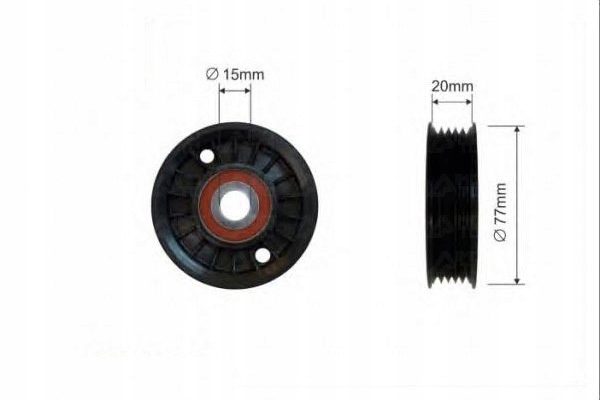 Купить Ролик ремень caffaro 028145278j