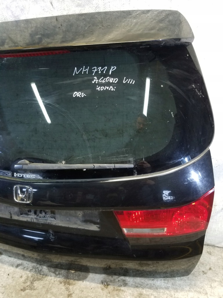 фото №7, Крышка багажника багажника задняя honda accord viii kombi kod nh731p