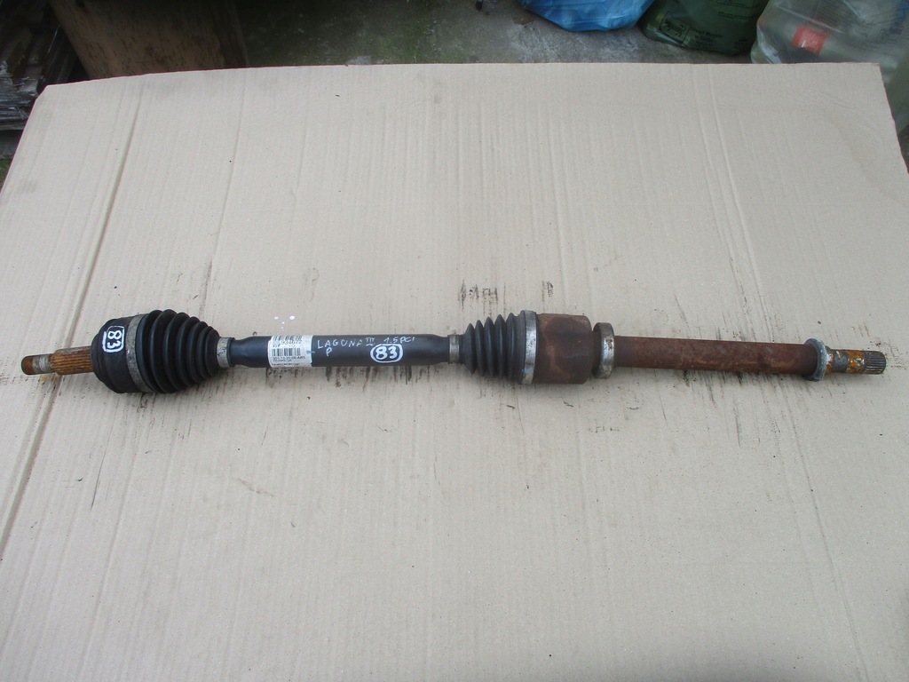 фото №2, Приводной вал правая 8200934677 renault laguna iii 1.5dci