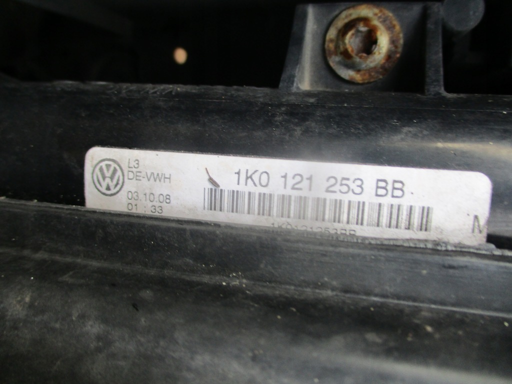 фото №8, Pas передній радіатор комплект seat altea 2.0 tdi