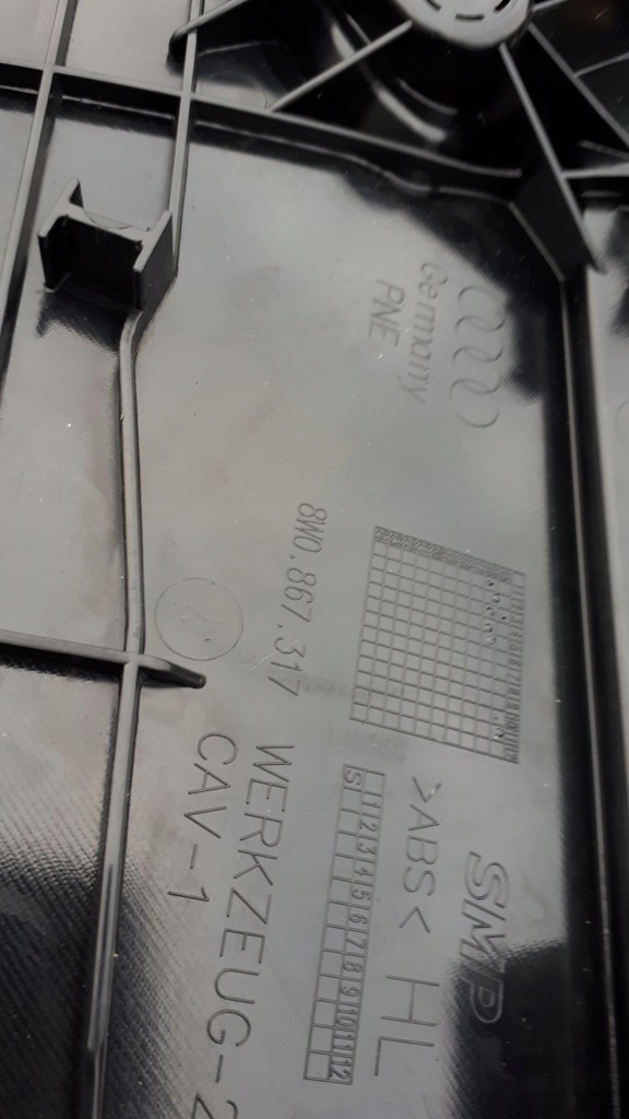 фото №14, A4 b9 8w обшивка двері лівий задня шкіра 8w0867317