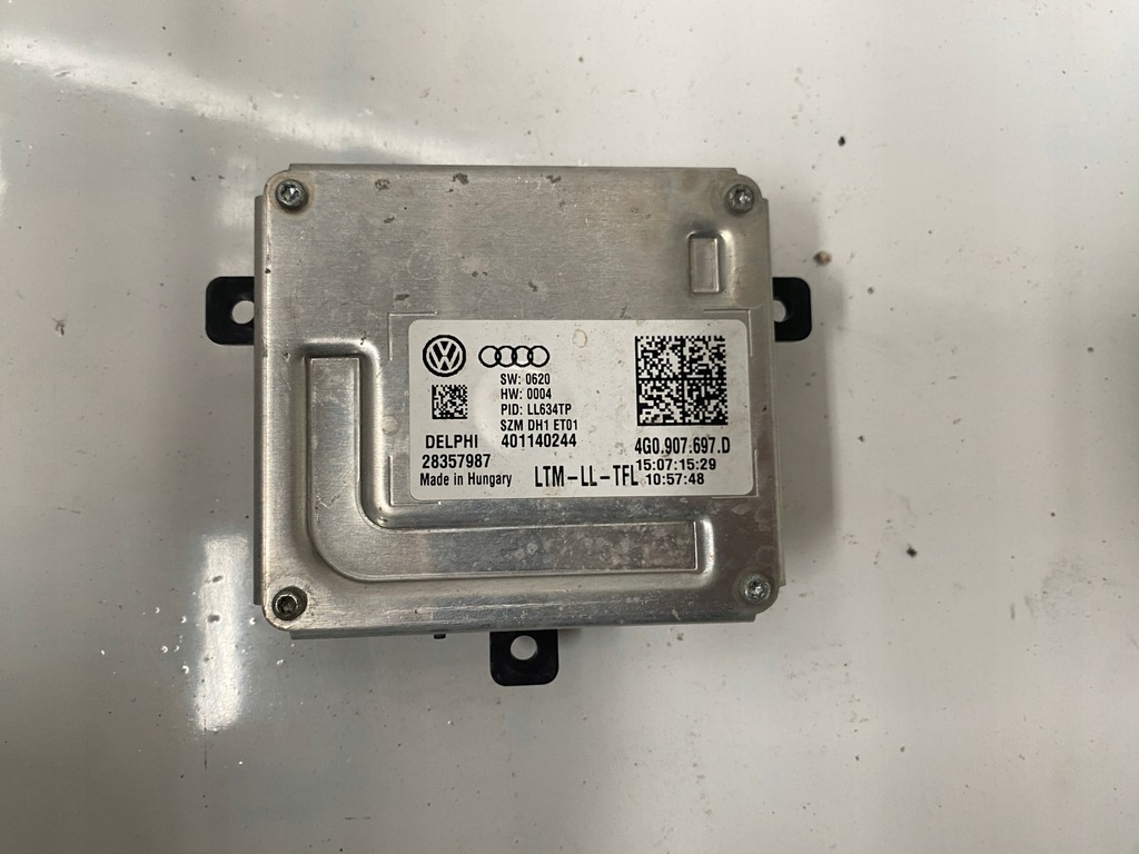 фото №1, Vw audi преобразователь модуль led 4g0907697d