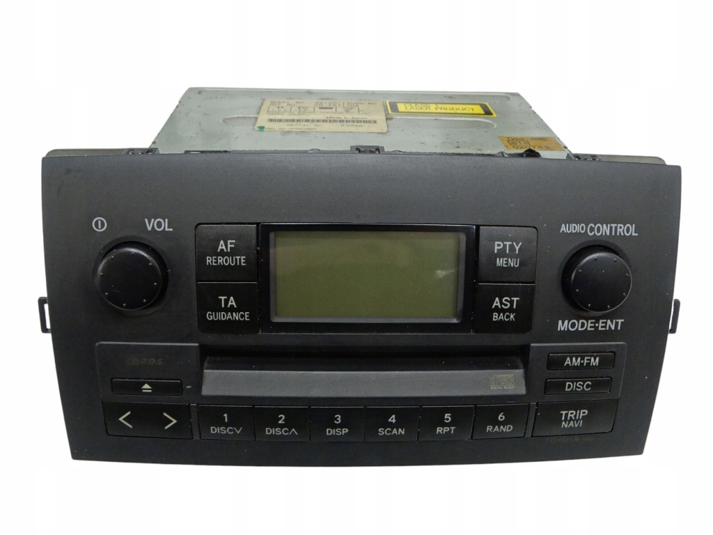 фото №1, Радіо програвач cd toyota corolla verso 86120-13060-bo 01-07r.