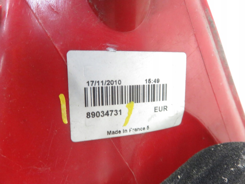 фото №9, Лампа правая задняя peugeot 307 89034731