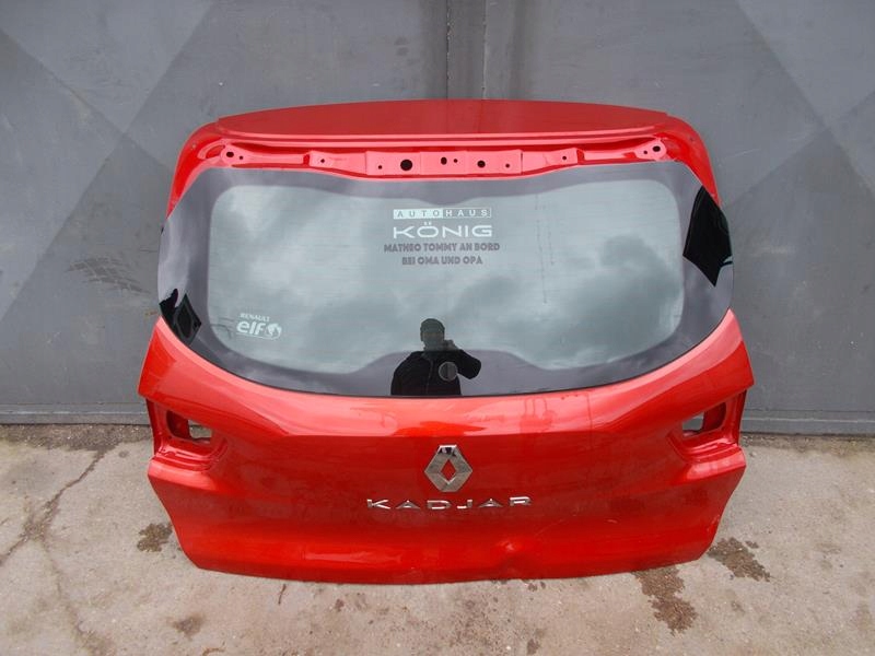 фото №1, Renault kadjar задняя крышка багажника с стекло