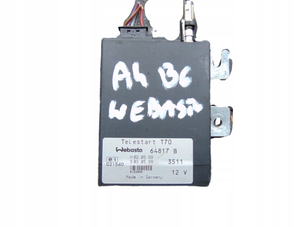 фото №1, Блок управления webasto audi a4 b6