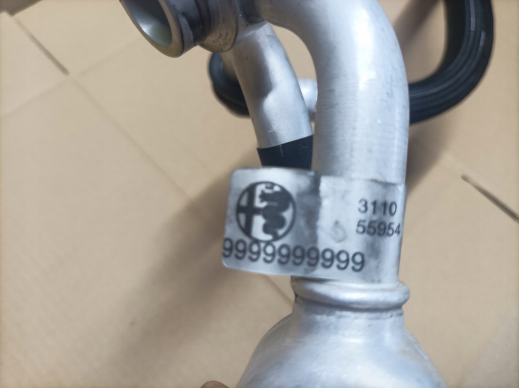 фото №3, Alfa romeo stelvio 2.9 шланг кондиціонера