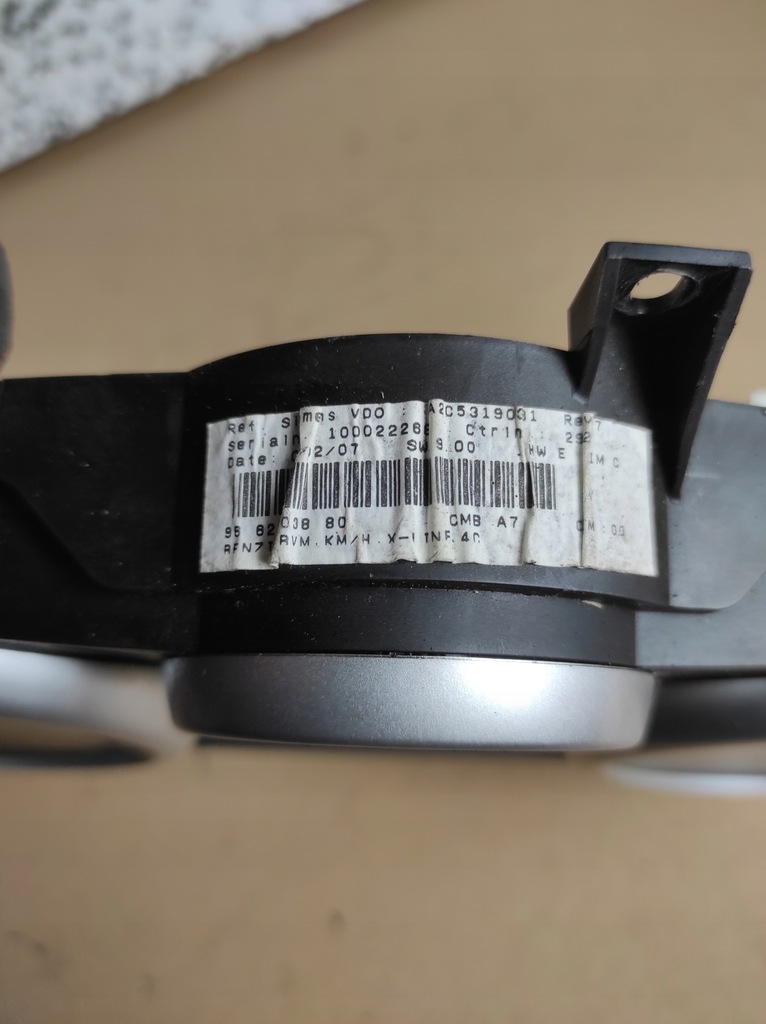 фото №5, Счетчик приборы peugeot 207 europa 9662903880