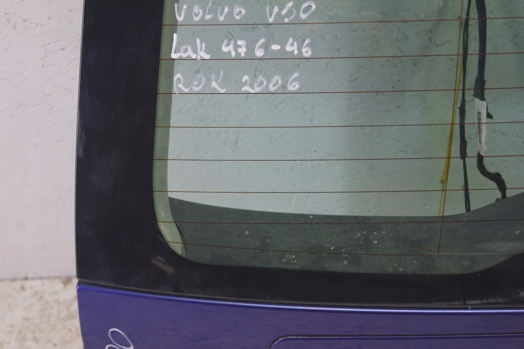 фото №6, Кришка багажника багажника задня volvo v50 476-46