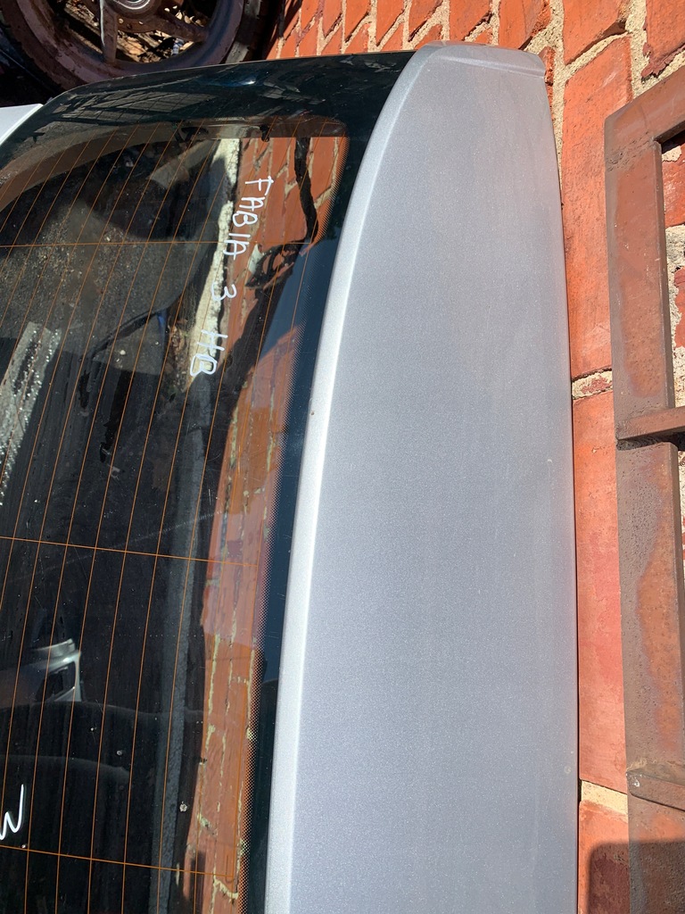 фото №11, Skoda fabia iii 3 хэтчбек крышка багажника багажника цвет la7w