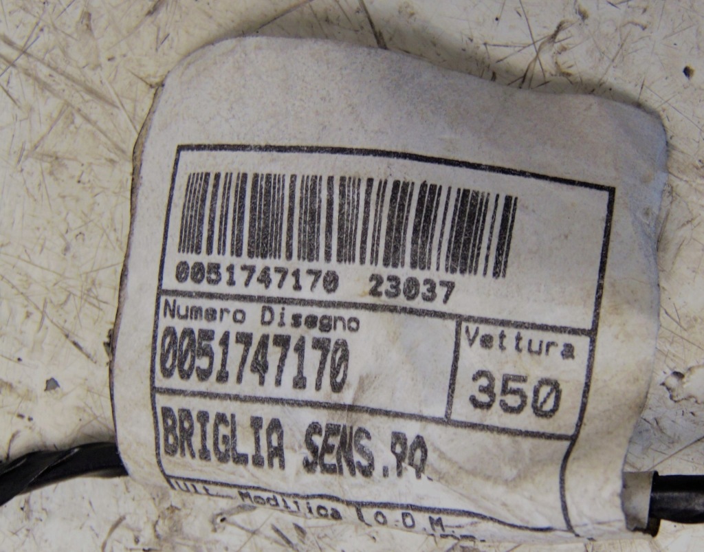 фото №11, Джгут датчики pdc заднього виду задня lancia musa europa