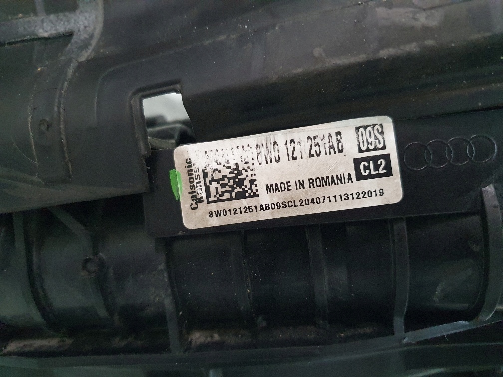 Audi a5 8w a4 b9 рестайлінг  2020- комплект радіатор вентилятори 3.0 50 tdi оригінал Зі Шроту