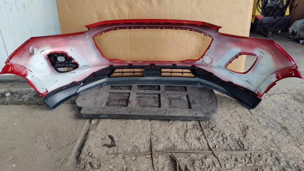 фото №5, Ford puma mk2 бампер перед червоний