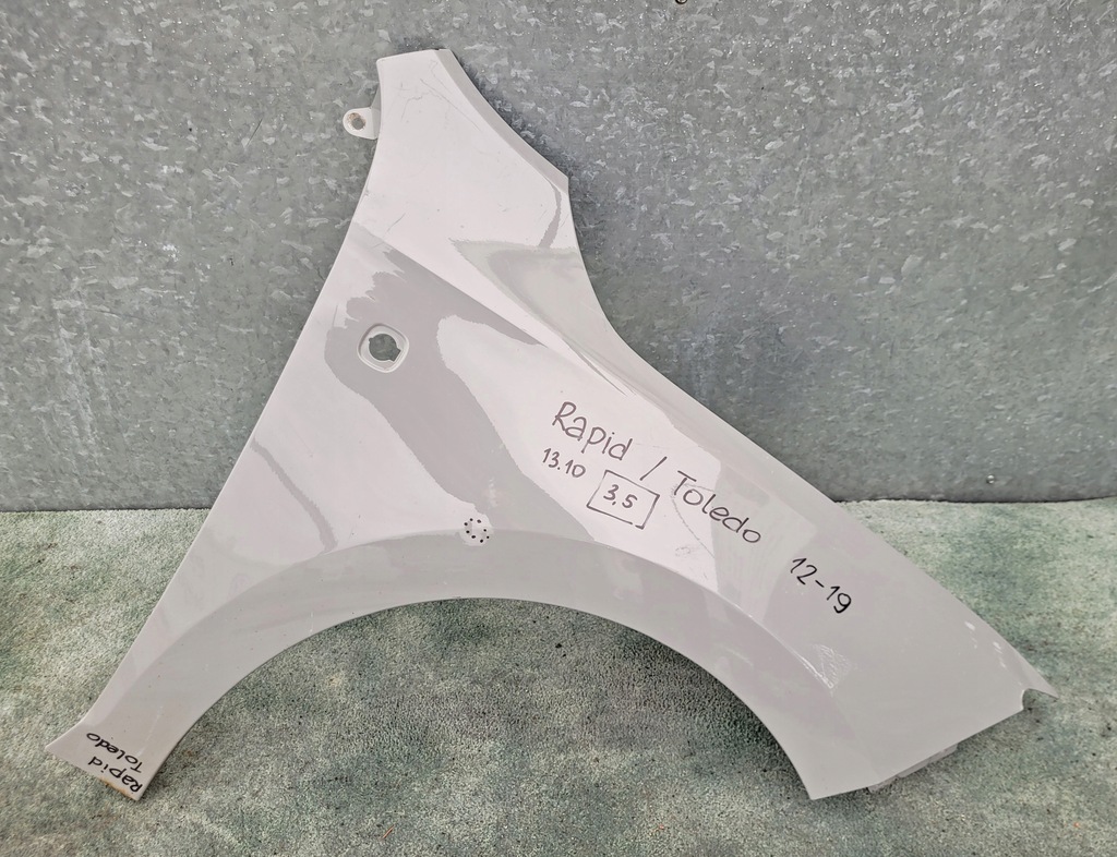 фото №8, Крила передній лівий правий skoda rapid seat toledo поворотник 2012-19