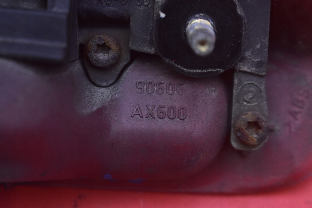 фото №8, Ручка крышки задняя задний czerwona 90606ax600 nissan micra k12 3d hb 02-07