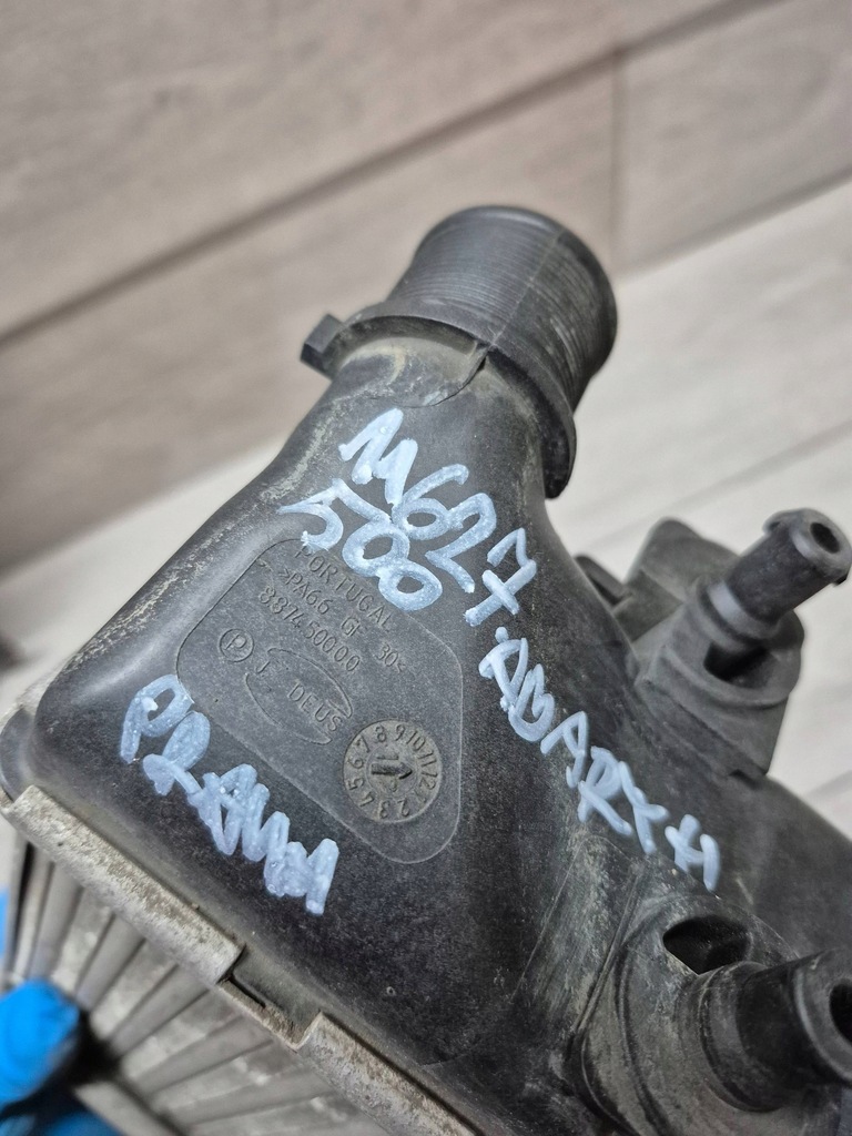 фото №5, 11627. fiat 500 abarth интеркулер радиатор правая 887450000