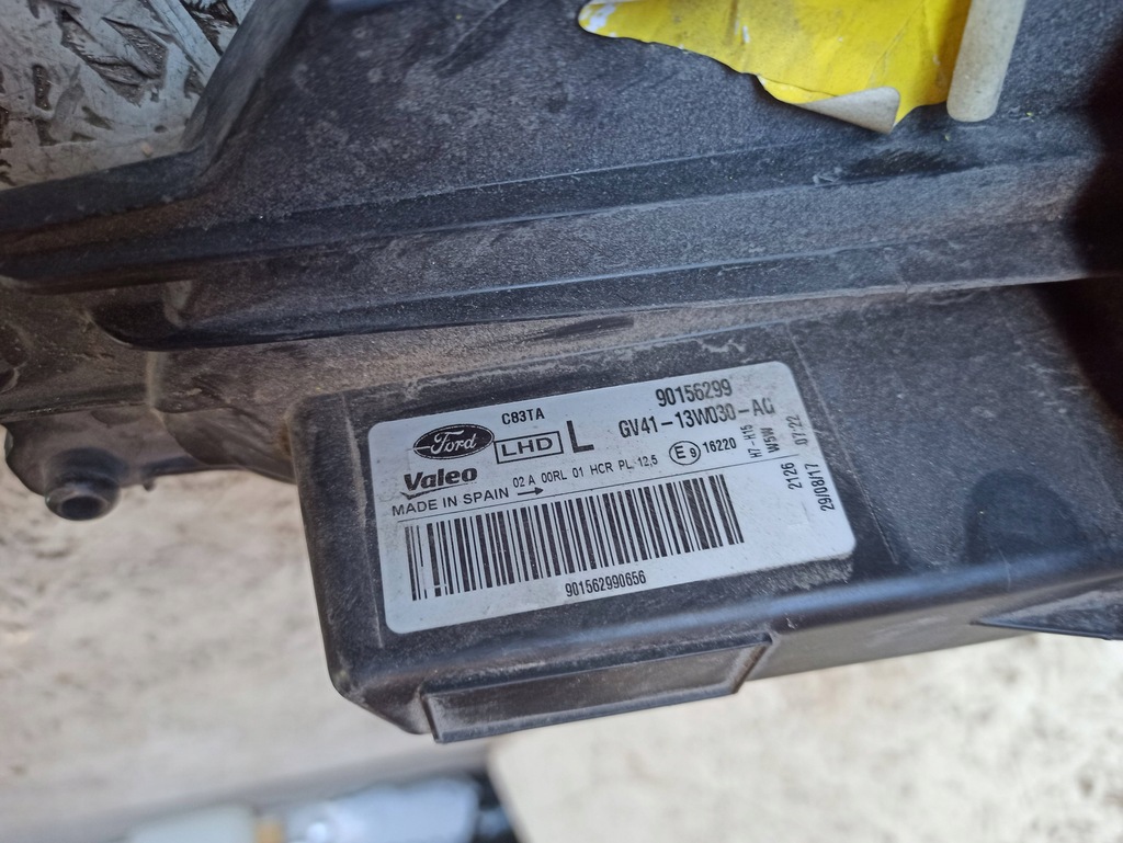 фото №9, Ford kuga mk2 ii 2 lift обычная лампа левый перед