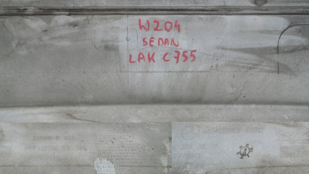 фото №16, Бампер задній mercedes w204 sedan c755 a2043356625