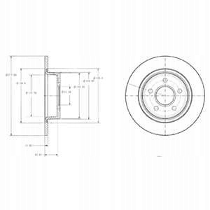 фото №3, Гальмівні диски гальмівні колодки задня delphi ford tourneo connect