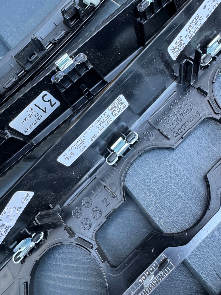 фото №8, Рамка спидометра 3g1858366c накладки декоры декоративные vw arteon 3h