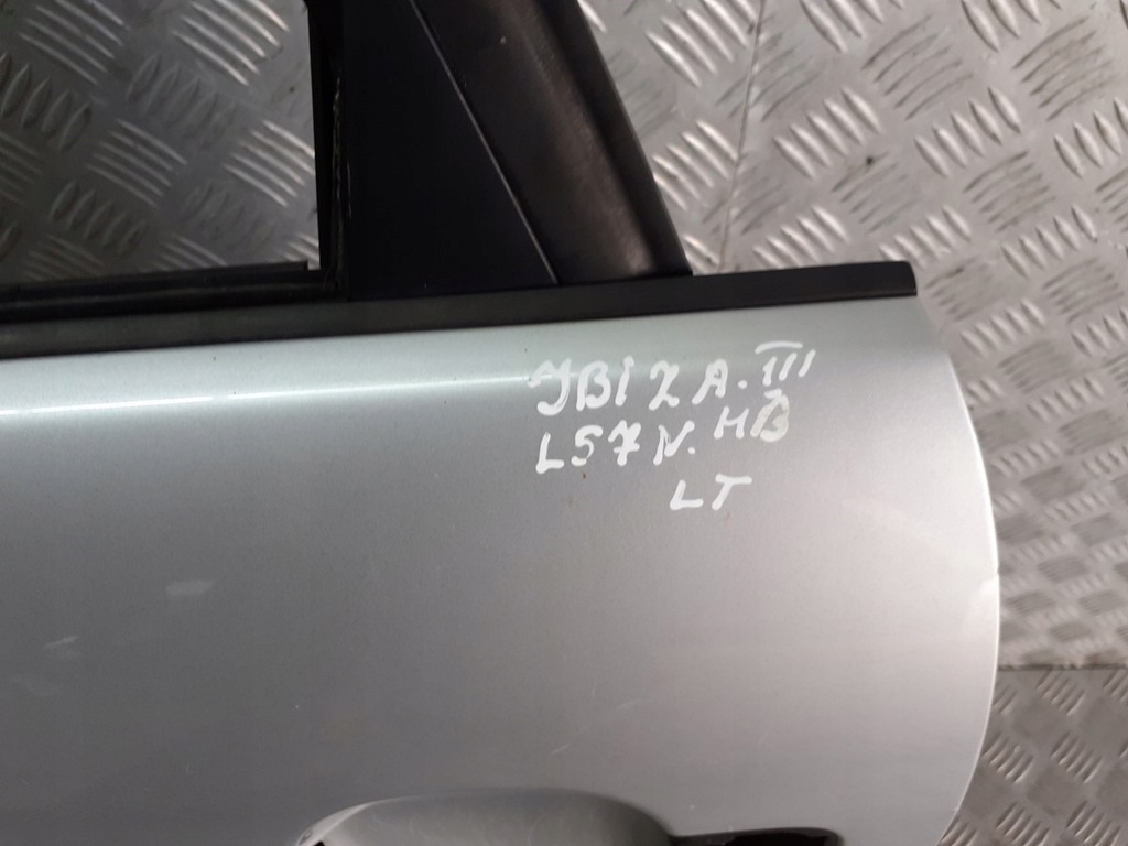 фото №6, Дверь левый задняя seat ibiza iii l57w