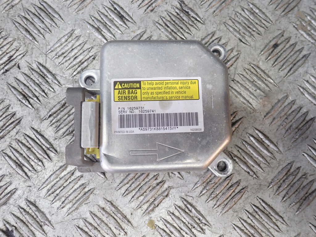 фото №4, Датчик подушок chevrolet corvette c5 2001