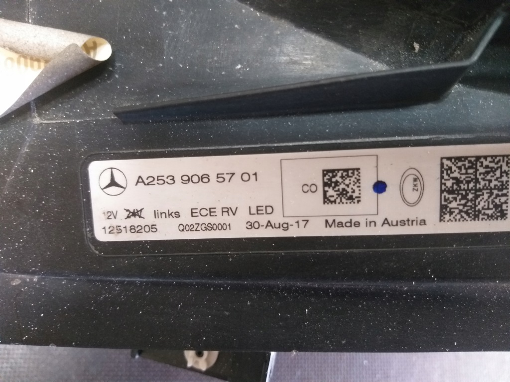 фото №5, Mercedes glc 253 led ils лампа ліва права full led