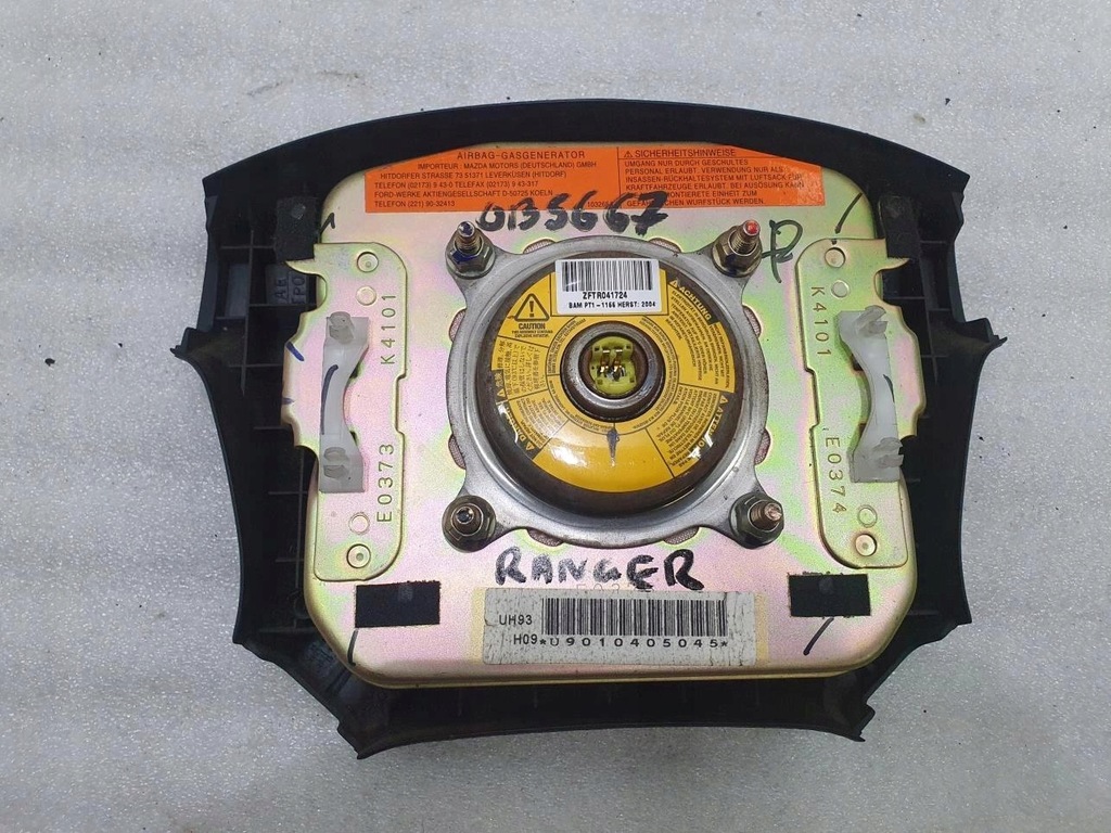 фото №7, Подушка подушка безопасности водителя ford ranger i 98-06r.