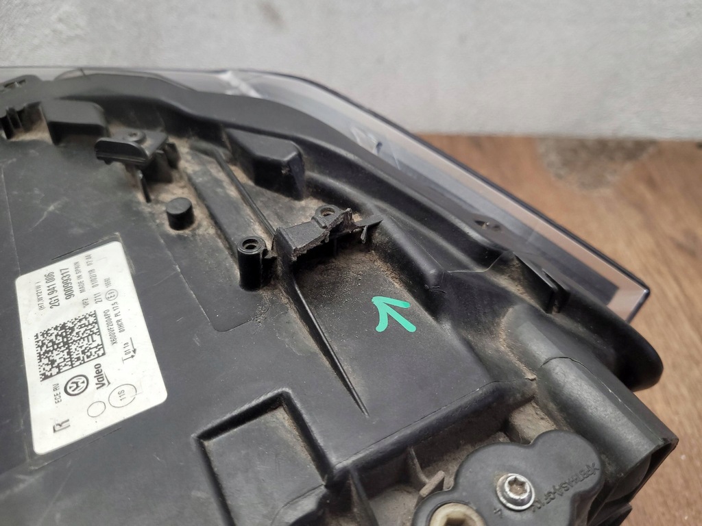 фото №9, Vw polo vi 2g1941006 лампа правый перед