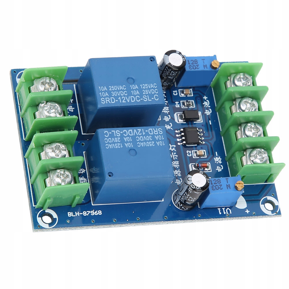 фото №8, Niebieski модуль переключателя питания