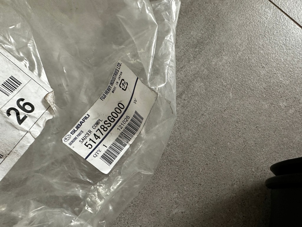 фото №7, Защита резиновый элемент заливной топлива subaru forester iv